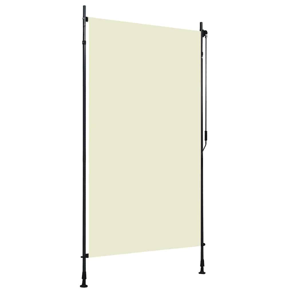 vidaXL Außenrollo 120 x 270 cm Creme
