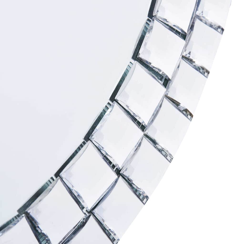 vidaXL Wandspiegel 60 cm Hartglas
