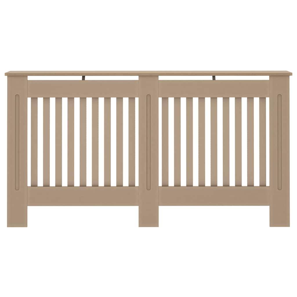 vidaXL Heizkörperverkleidung 152x19x81,5 cm MDF