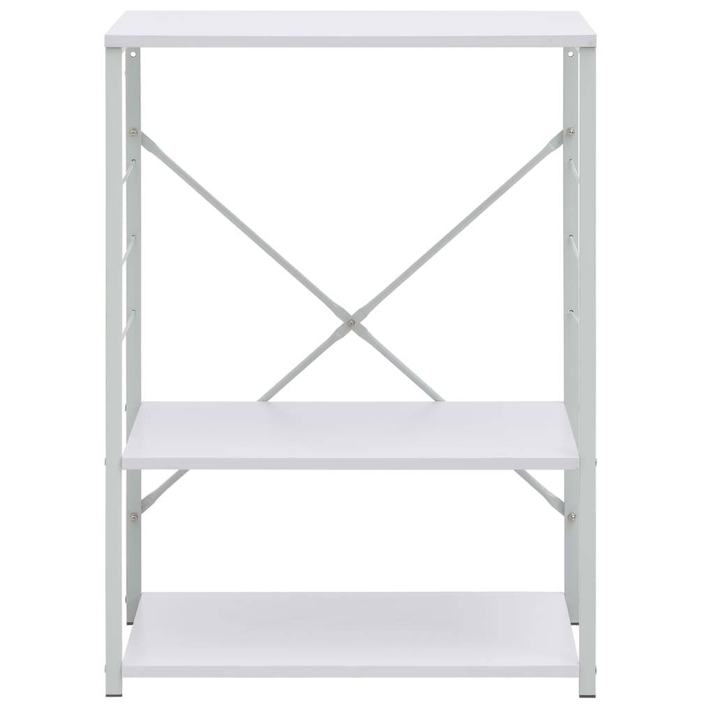 vidaXL Mikrowellenregal Weiß 60×39,6×79,5 cm Holzwerkstoff