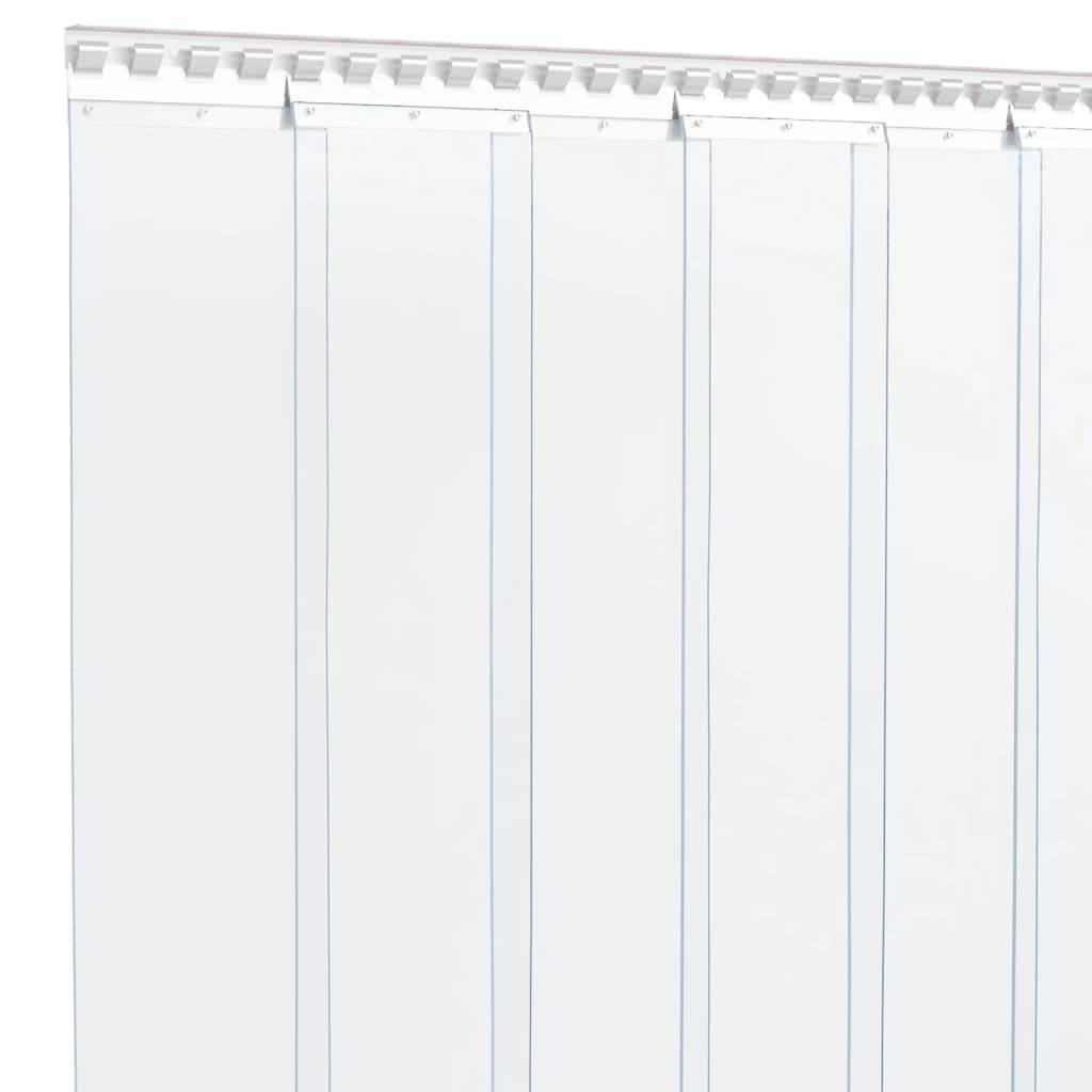 vidaXL Streifenvorhang Rolle PVC 3 mm x 300 mm 25 m