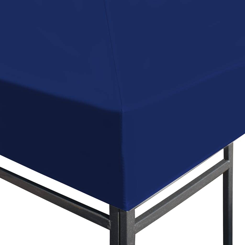 vidaXL Pavillondach 310 g/m² 3x3 m Blau