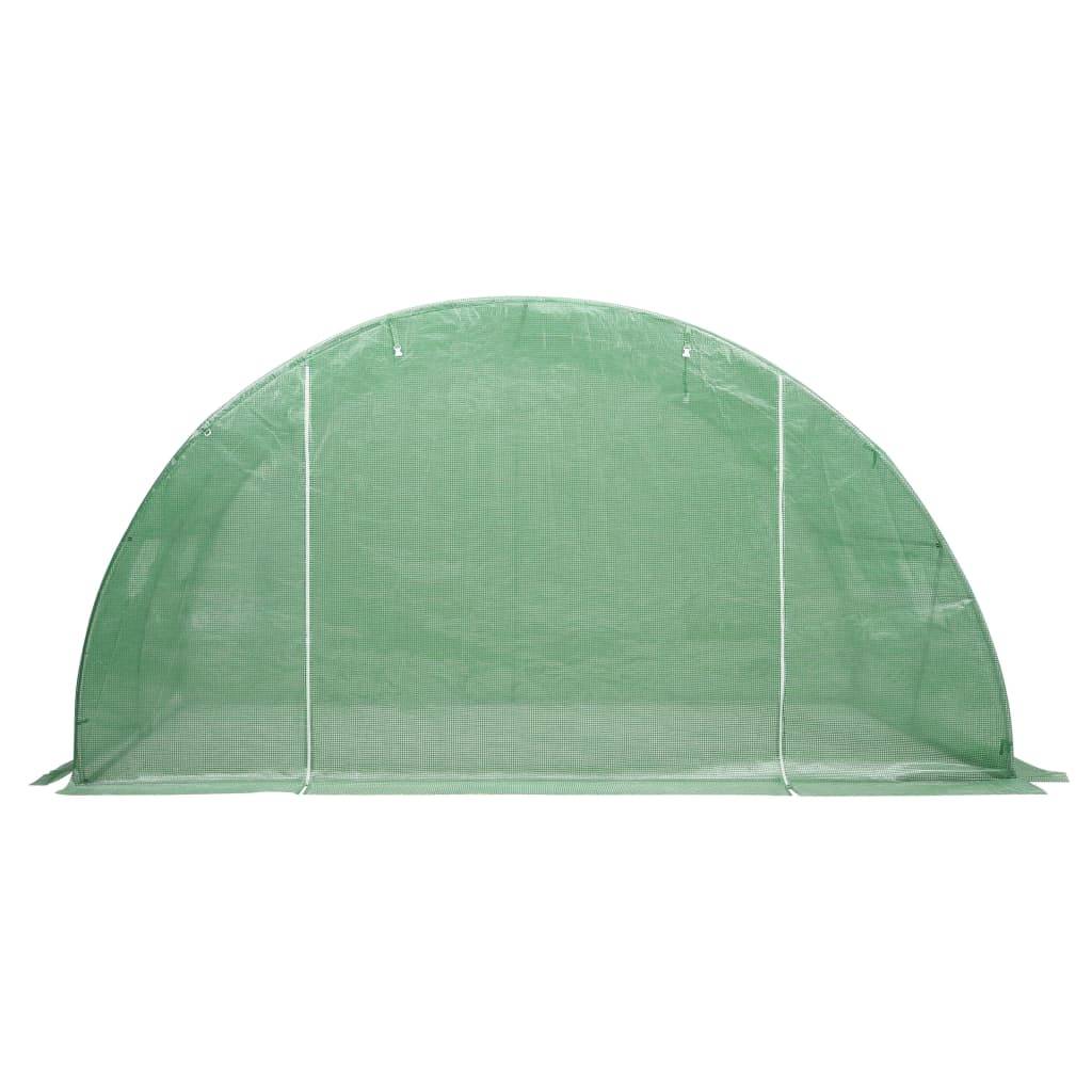vidaXL Gewächshaus 32 m² 8x4x2 m