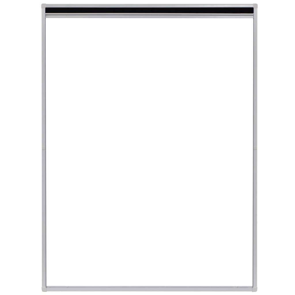 vidaXL Insektenschutz-Plissee für Fenster Aluminium 60 x 80 cm