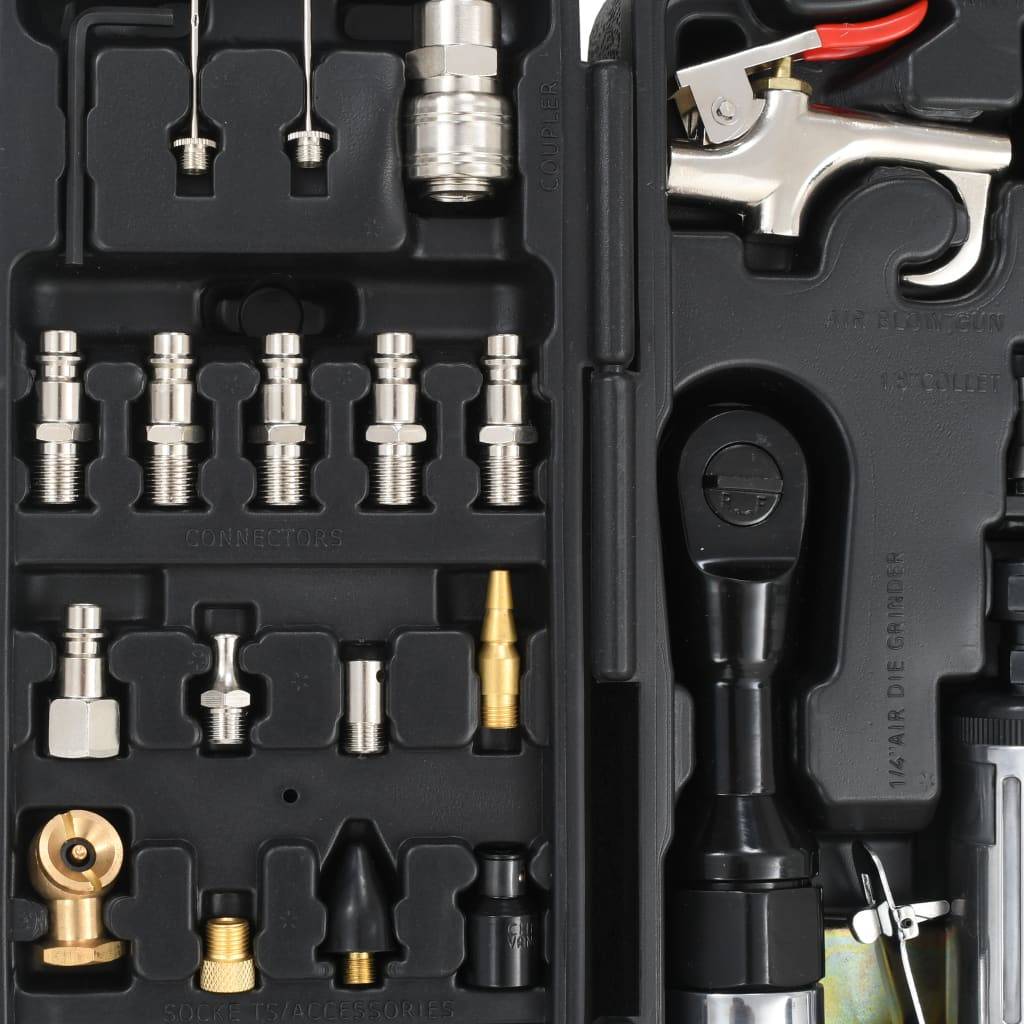 vidaXL 70-tlg. Druckluftwerkzeug-Set