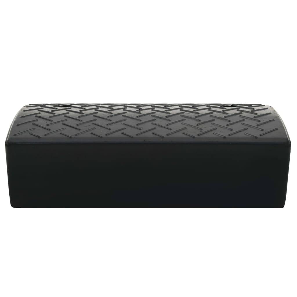 vidaXL Bordsteinrampe Gummi 50 x 32,5 x 14 cm
