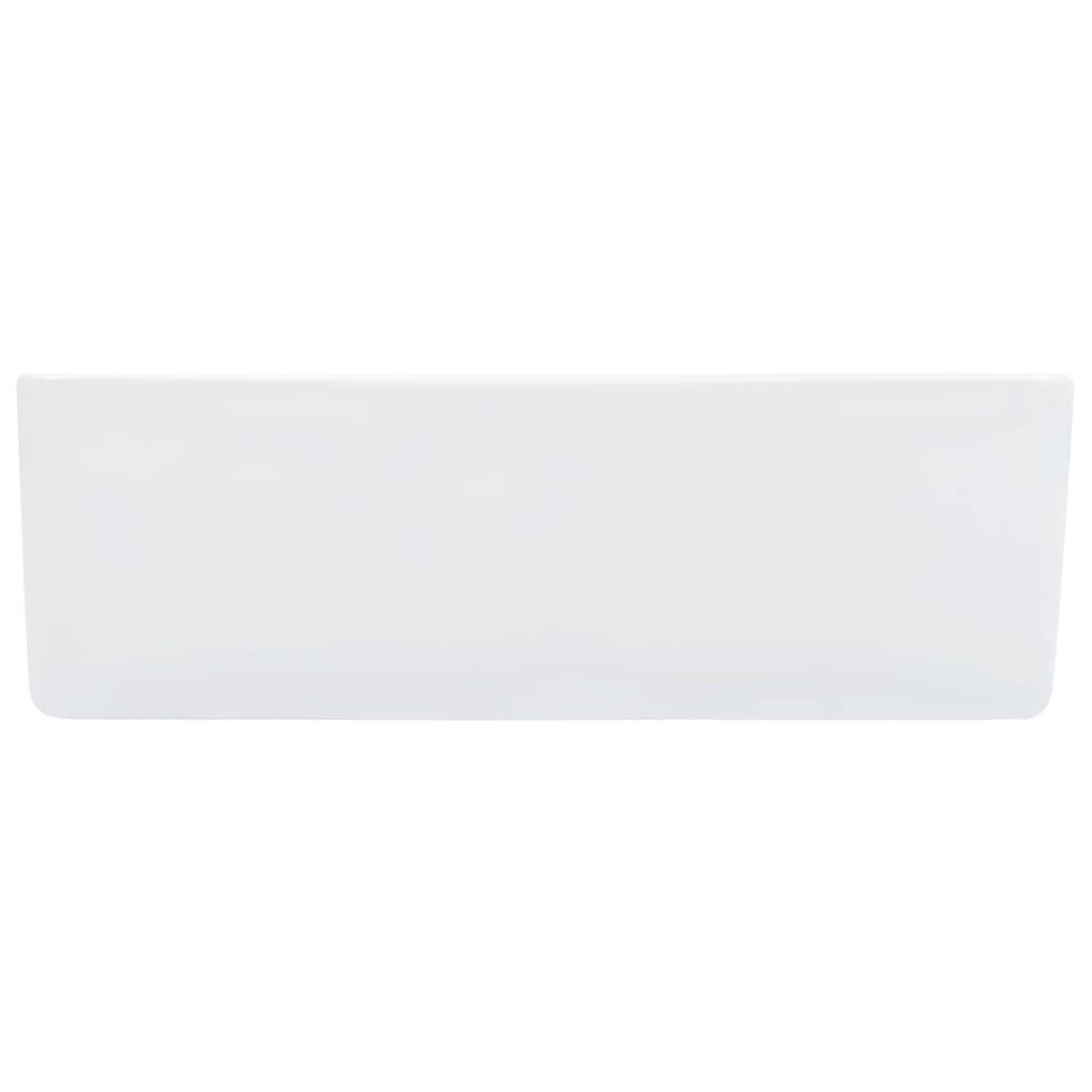 vidaXL Waschbecken 40 x 30 x 13 cm Keramik Weiß
