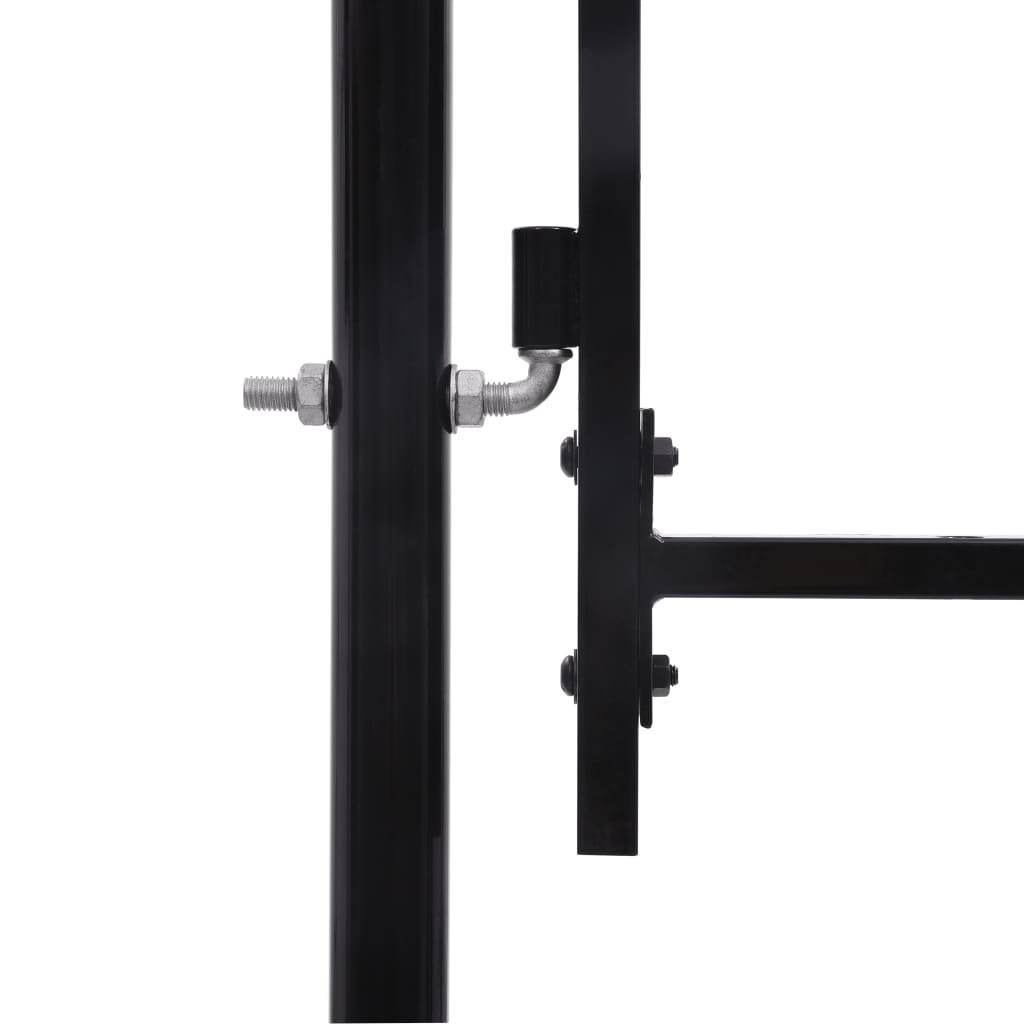 vidaXL Doppelflügel-Gartentor mit Speerspitzen 400 x 150 cm