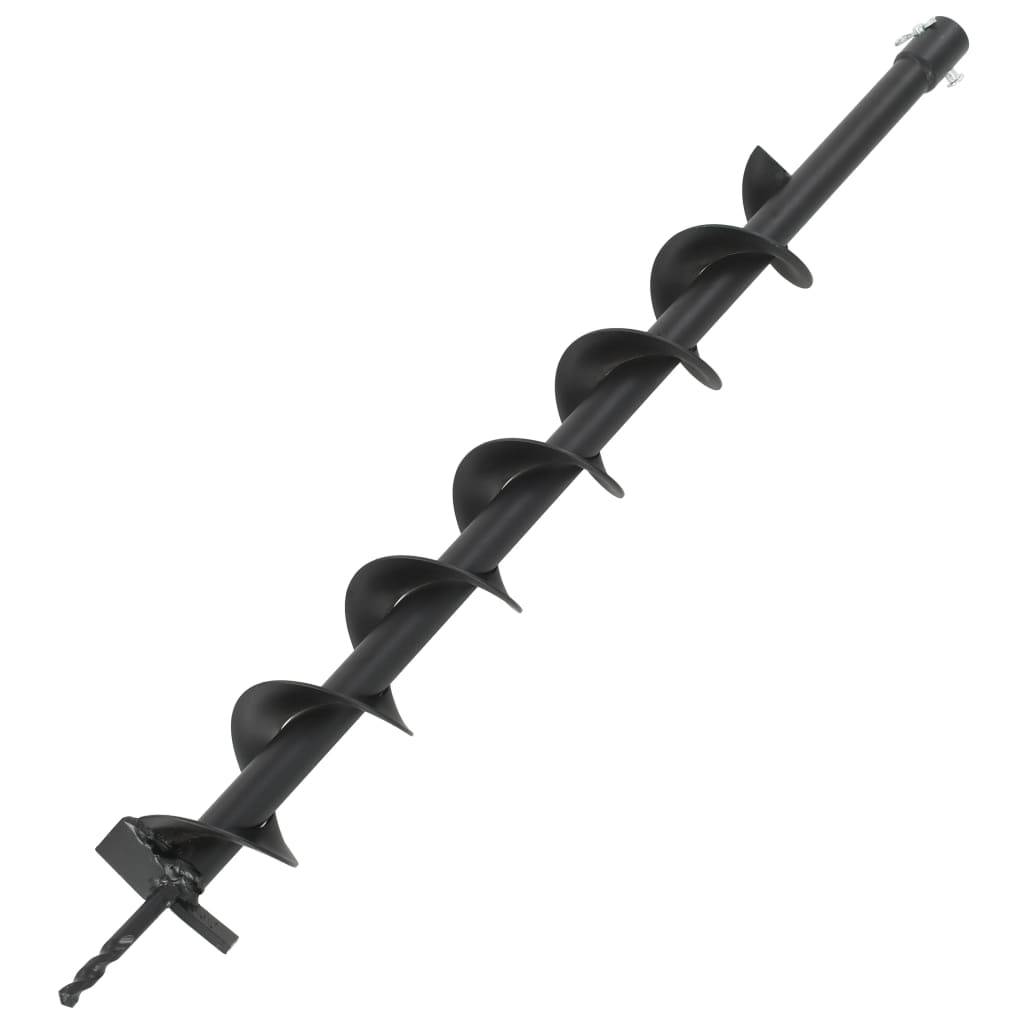 vidaXL Schneckenbohrer Stahl 80 mm