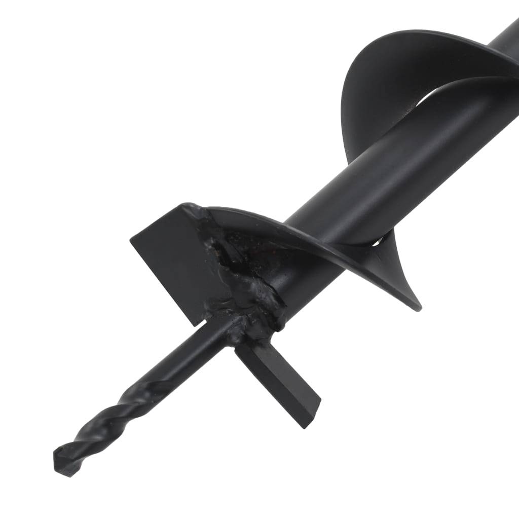 vidaXL Schneckenbohrer Stahl 80 mm