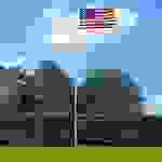 vidaXL Flagge der Vereinigten Staaten 90 x 150 cm