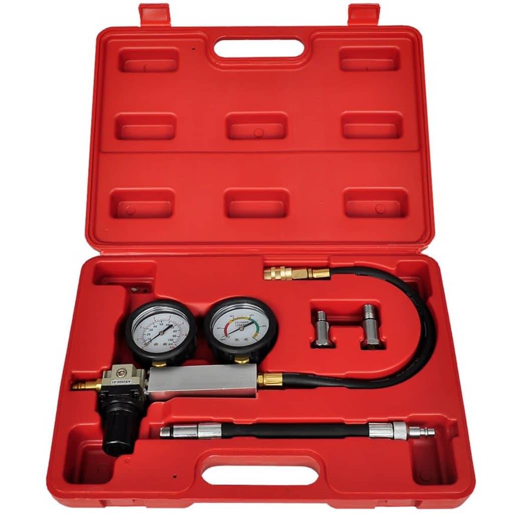 vidaXL Zylinder-Lecksucher-Set