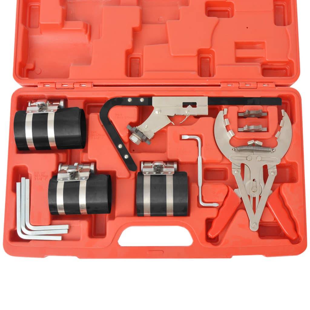 vidaXL 11-tlg. Kolbenring Spannband Set