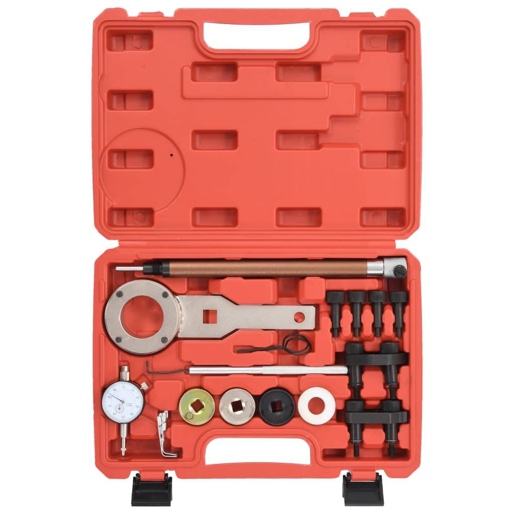 vidaXL 18-tlg. Motoreinstellwerkzeug-Set für VAG 1.8/2.0 TFSI