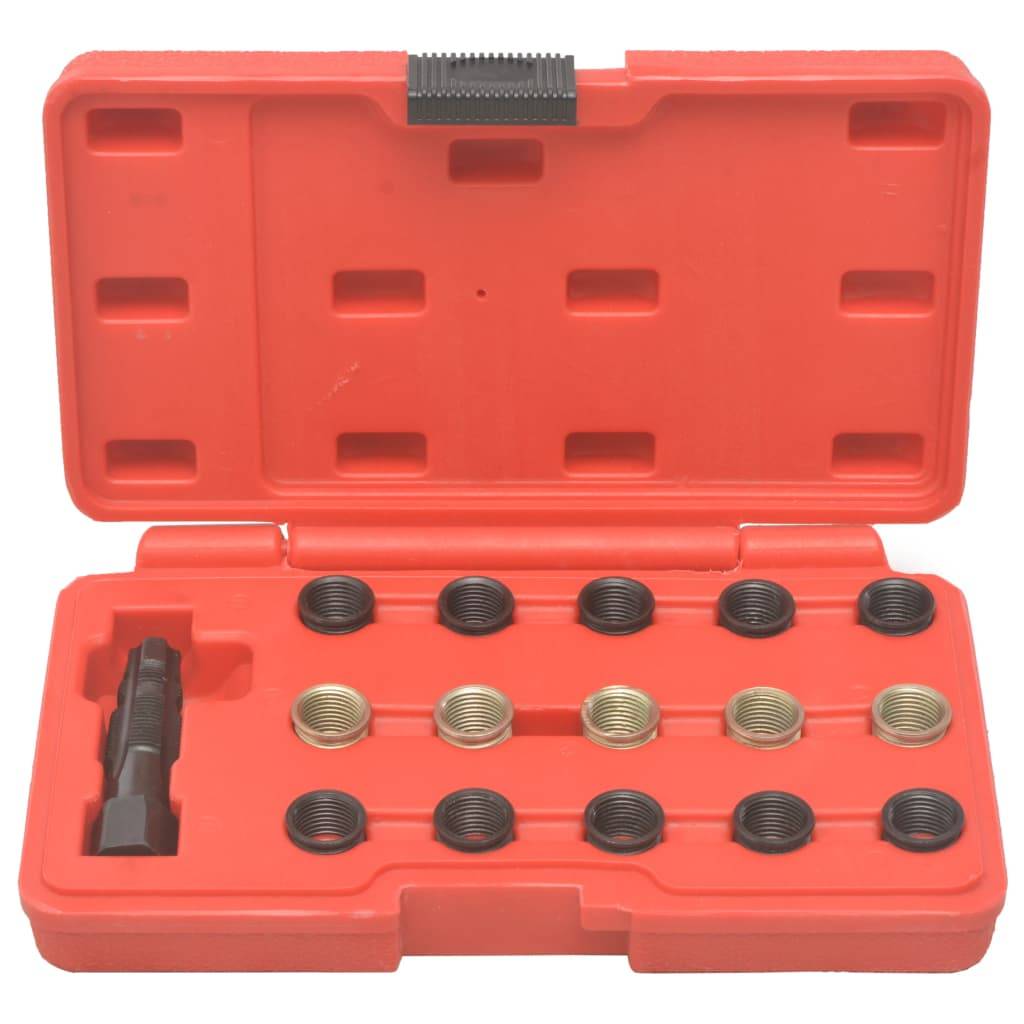 vidaXL 16-tlg. Zündkerzengewinde-Reparatursatz M14×1,25