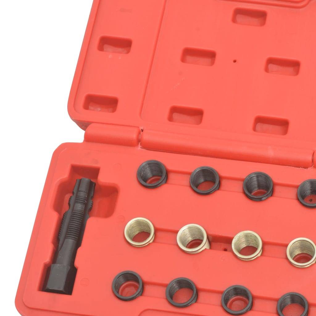 vidaXL 16-tlg. Zündkerzengewinde-Reparatursatz M14×1,25