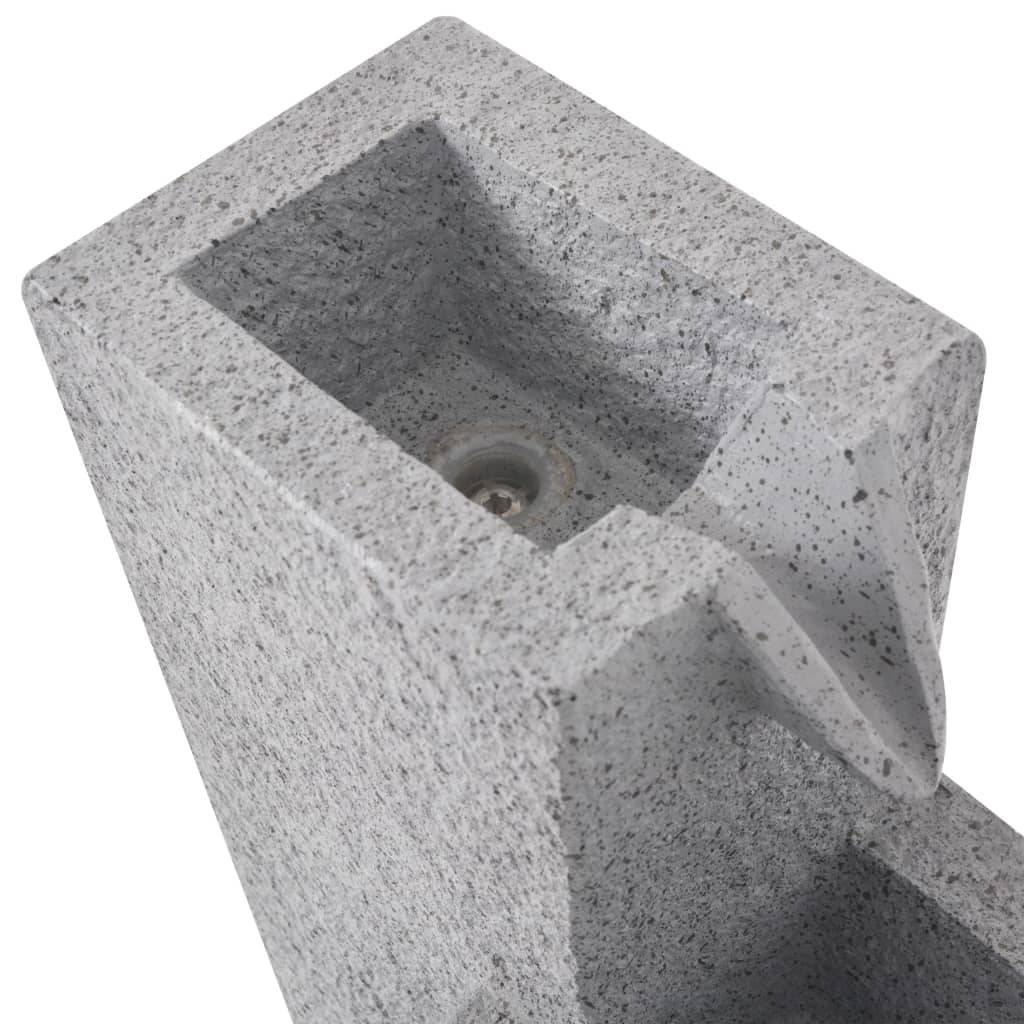 vidaXL Zimmerbrunnen mit LED-Licht Polyresin