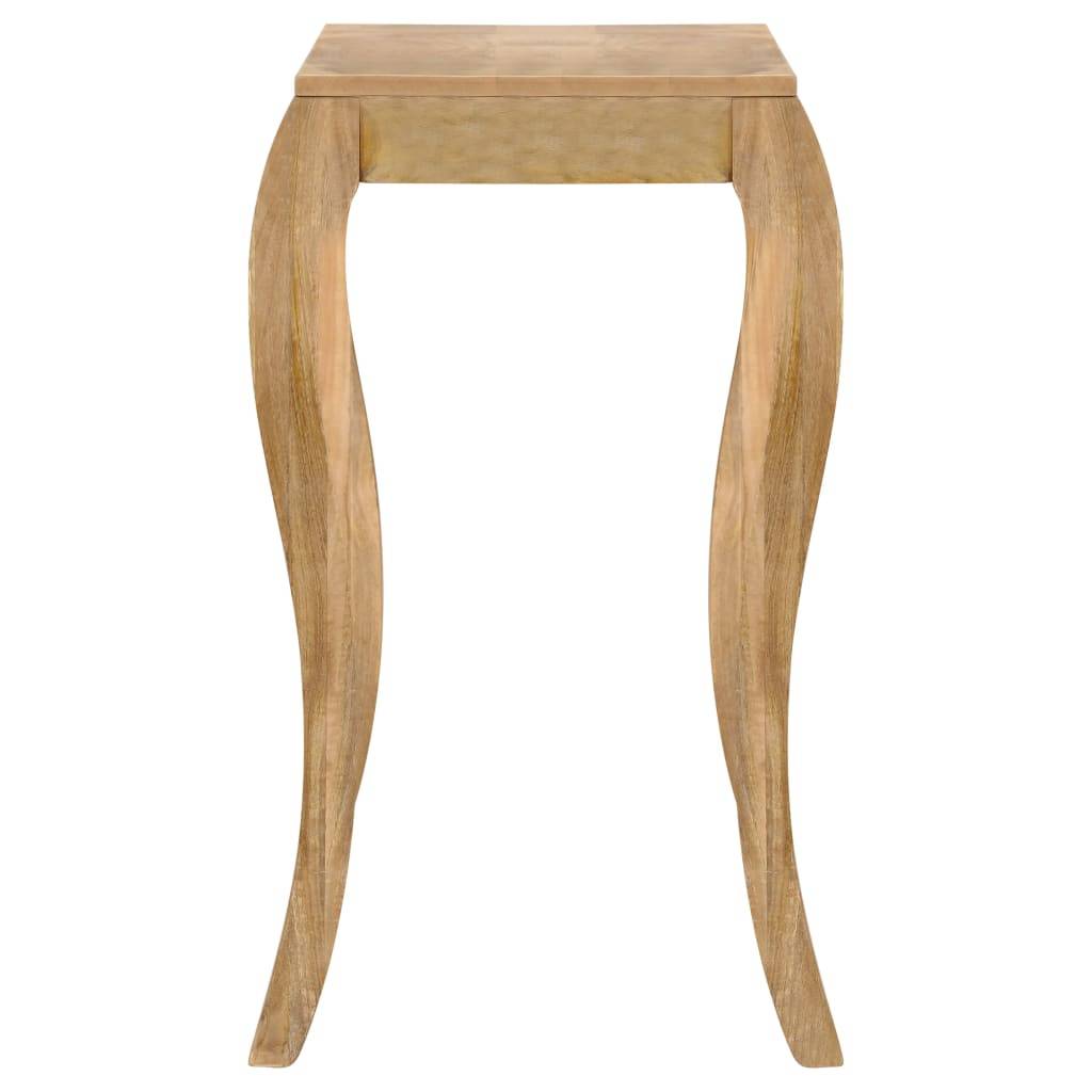 vidaXL Konsolentisch 118x38x76 cm Massivholz Mango