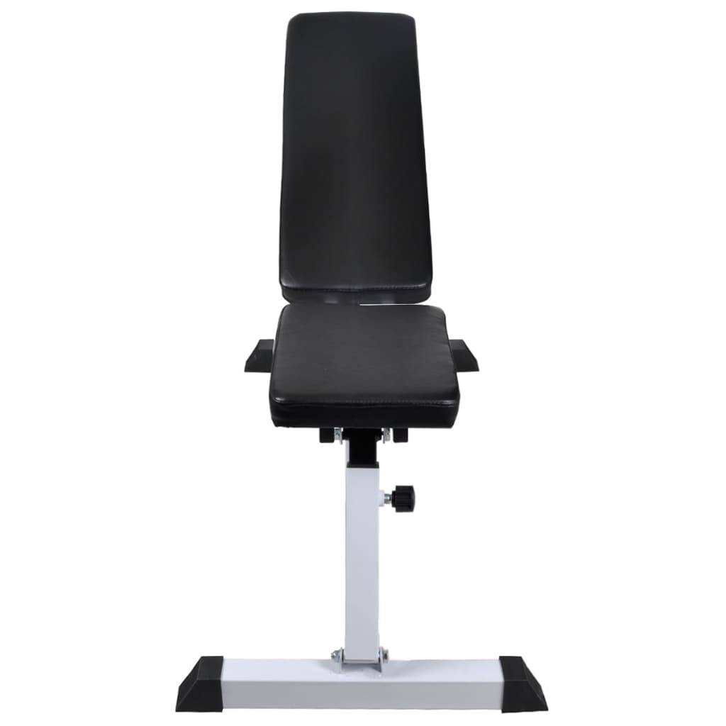 vidaXL Hantelbank mit Langhantel und Kurzhantel Set 30,5 kg