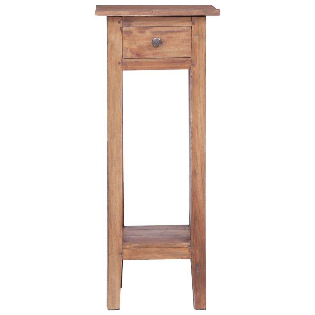 vidaXL Blumenständer 30x30x75 cm Altholz Massiv