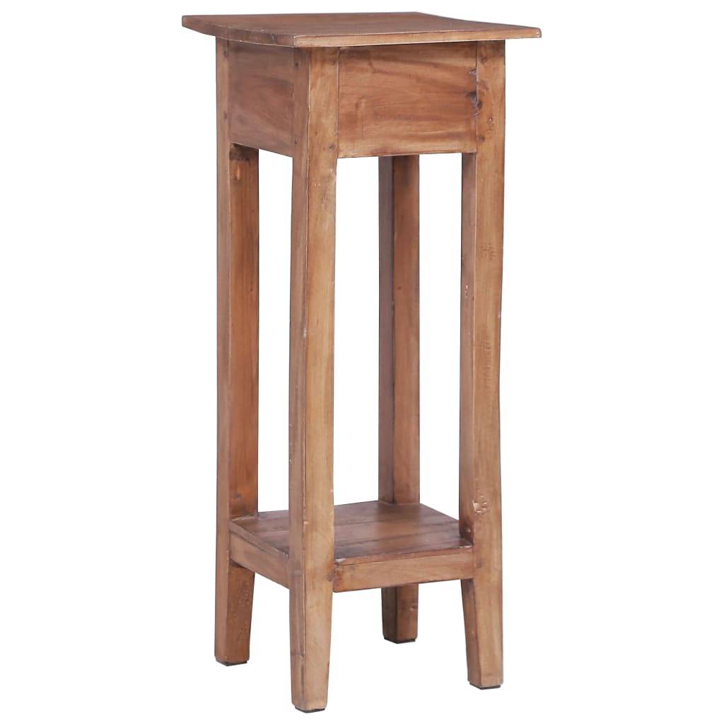 vidaXL Blumenständer 30x30x75 cm Altholz Massiv