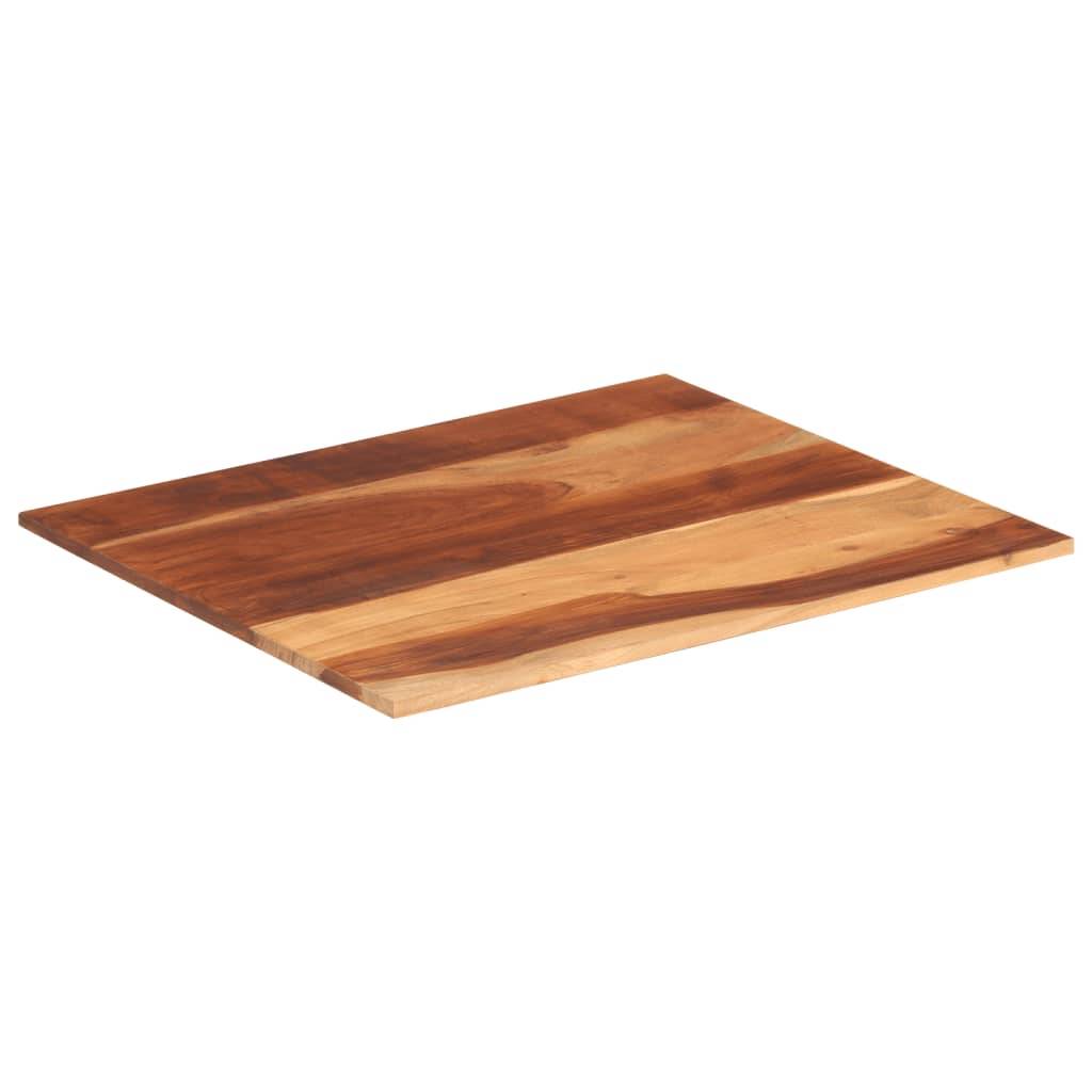 vidaXL Tischplatte Massivholz Palisander 15-16 mm 60×70 cm