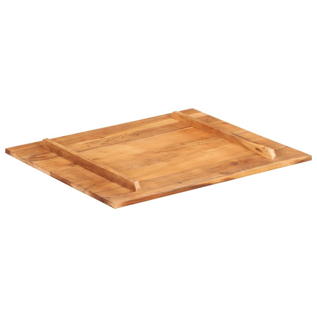 vidaXL Tischplatte Massivholz Palisander 15-16 mm 60×70 cm