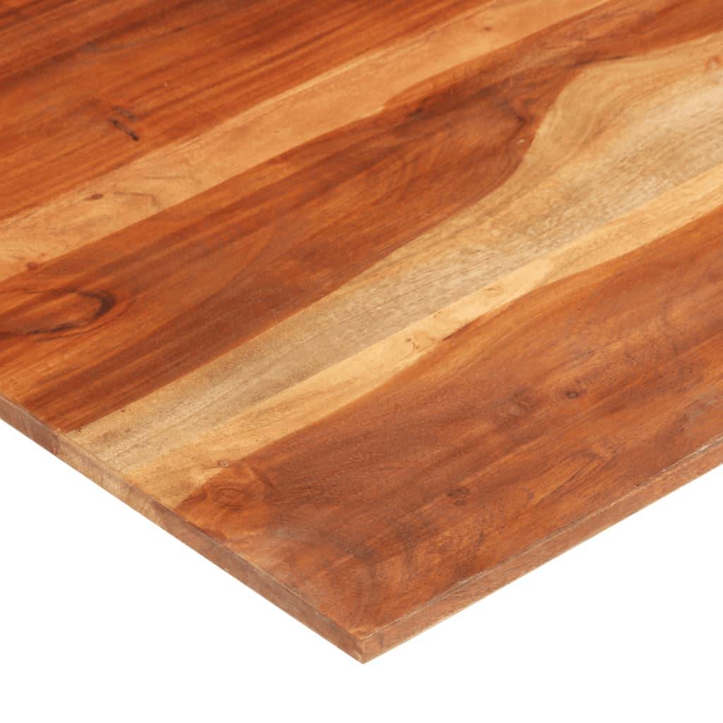 vidaXL Tischplatte Massivholz Palisander 15-16 mm 70×80 cm