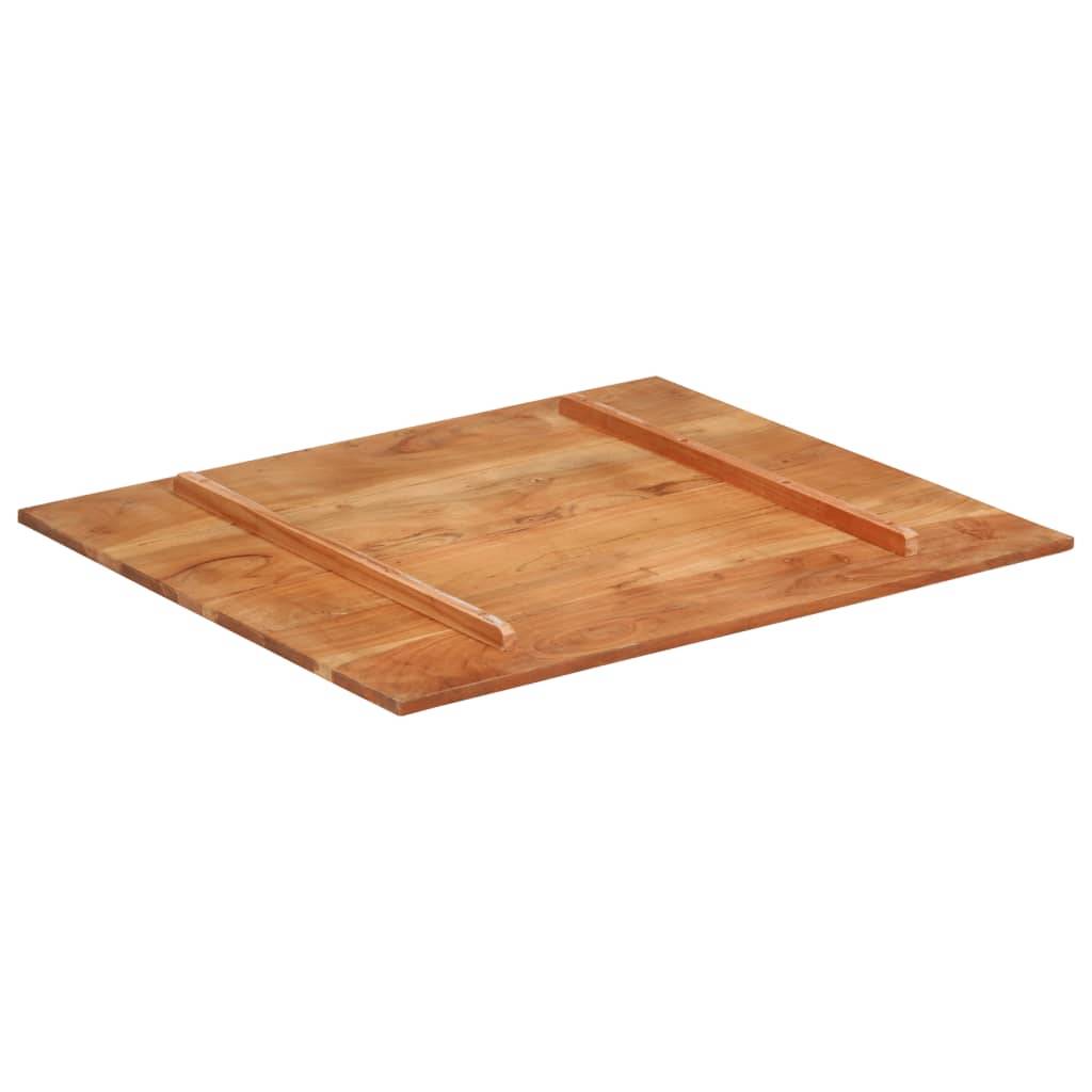 vidaXL Tischplatte Massivholz Palisander 15-16 mm 70×80 cm