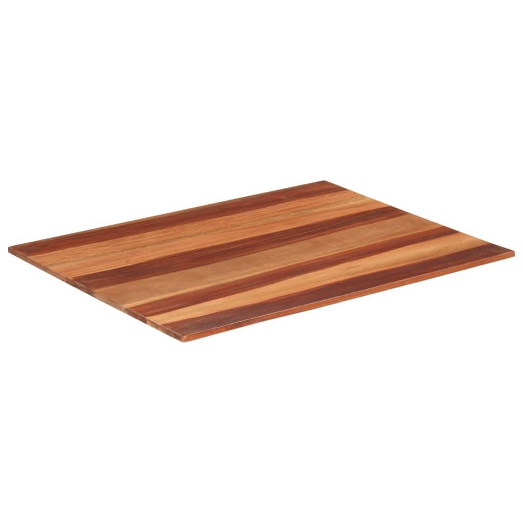 vidaXL Tischplatte Massivholz Palisander 15-16 mm 70×90 cm