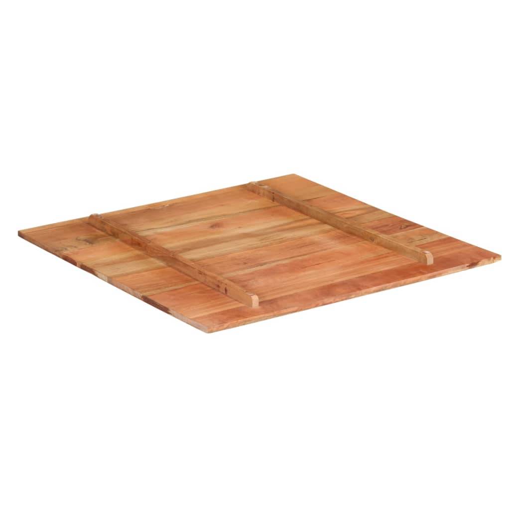 vidaXL Tischplatte Massivholz Palisander 15-16 mm 80×80 cm