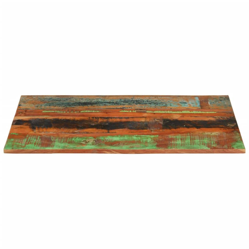 vidaXL Tischplatte Rechteckig 60x90 cm 15-16 mm Altholz Massiv