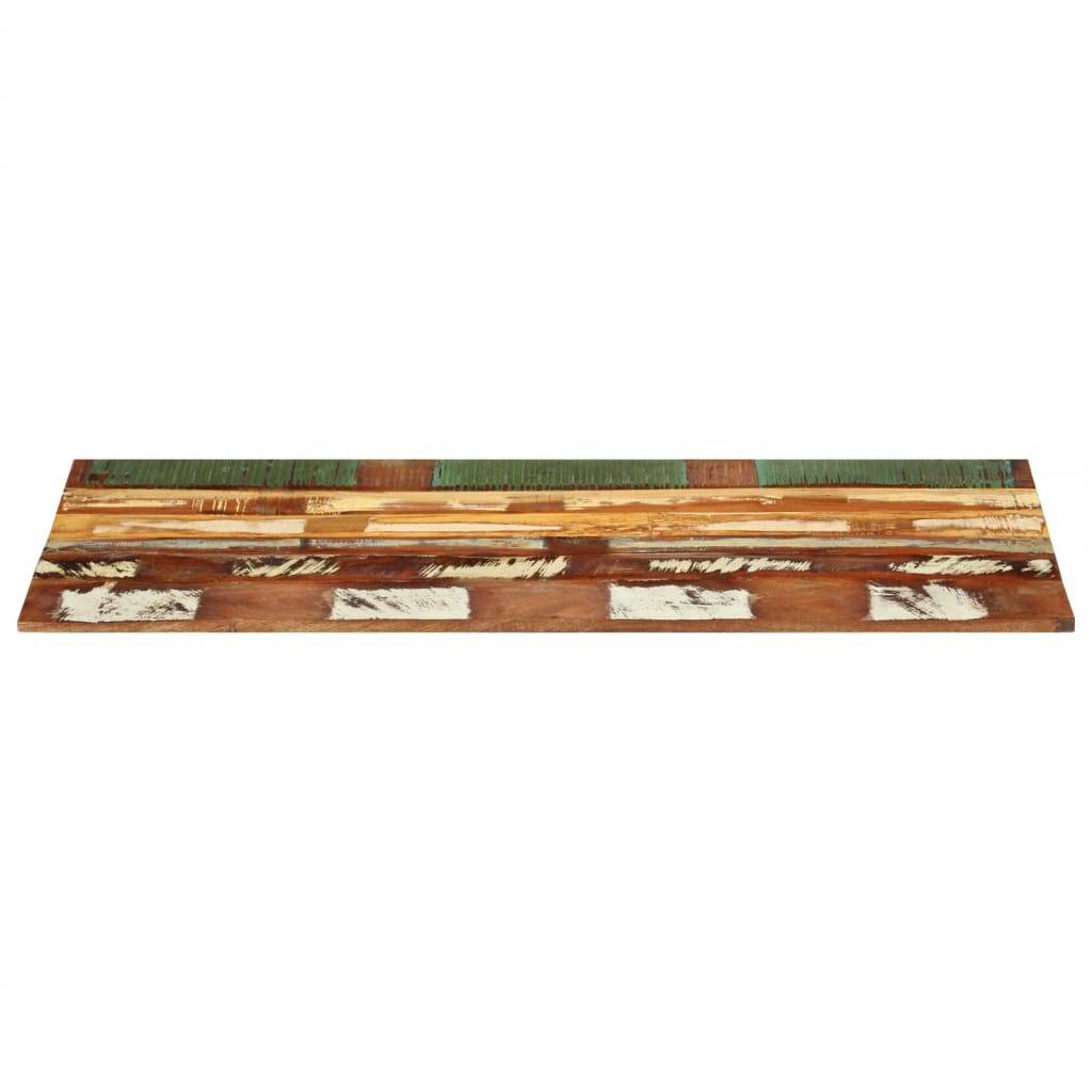 vidaXL Tischplatte Rechteckig 60x120 cm 15-16 mm Altholz Massiv