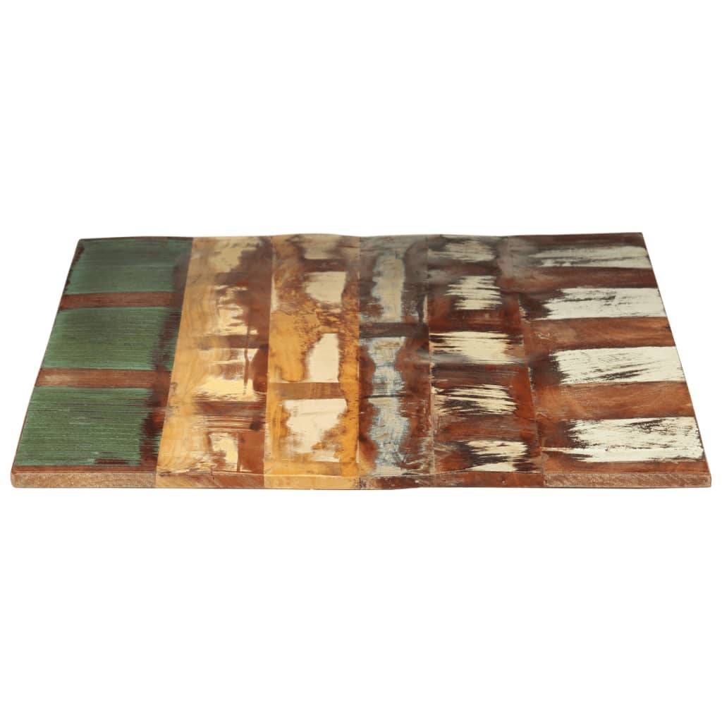 vidaXL Tischplatte Rechteckig 60x120 cm 15-16 mm Altholz Massiv