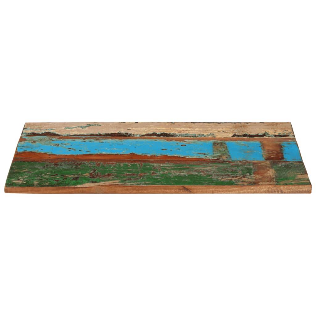 vidaXL Tischplatte Rechteckig 60x90 cm 25-27 mm Altholz Massiv