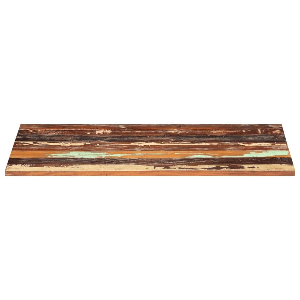 vidaXL Tischplatte Rechteckig 60x120 cm 25-27 mm Altholz Massiv