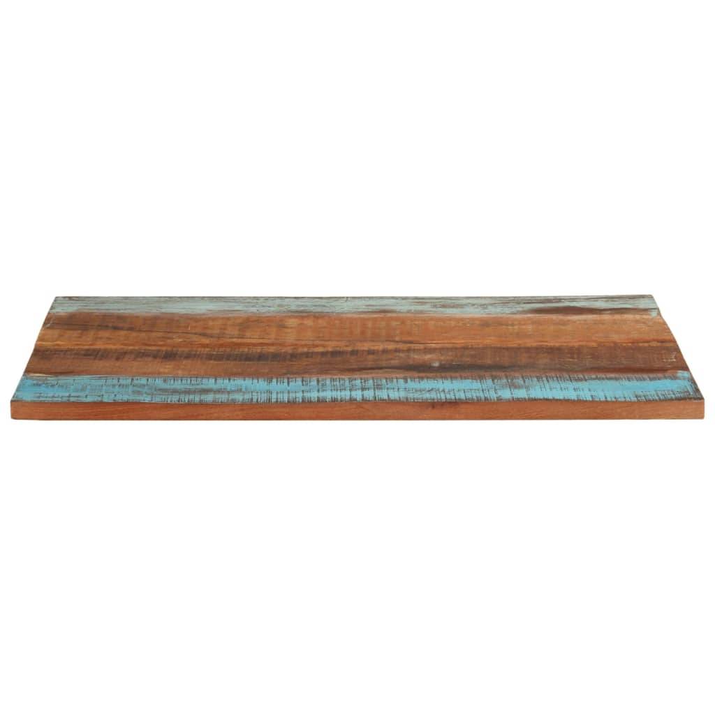 vidaXL Tischplatte Rechteckig 70x90 cm 25-27 mm Altholz Massiv