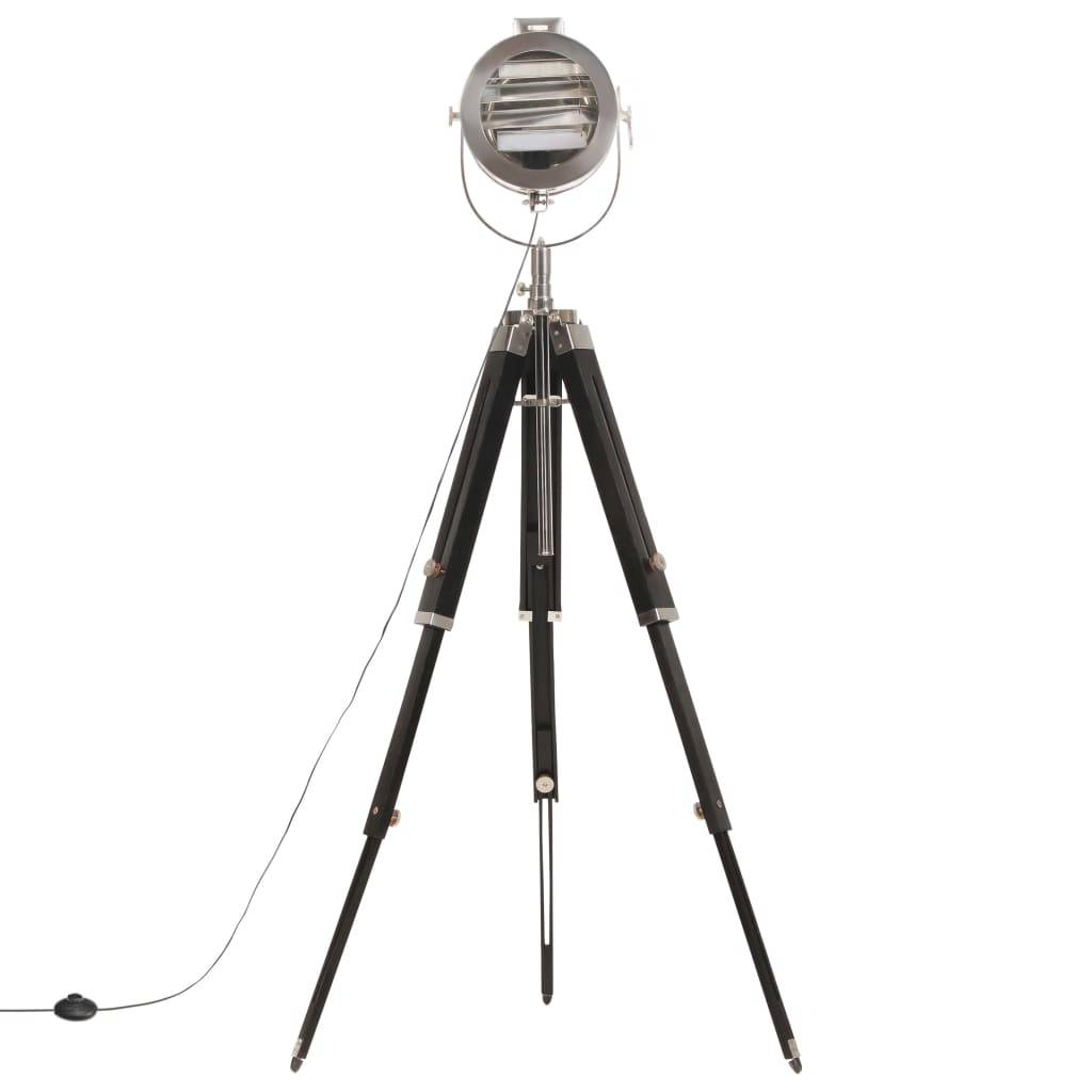 vidaXL Stativlampe Mango Massivholz 165 cm