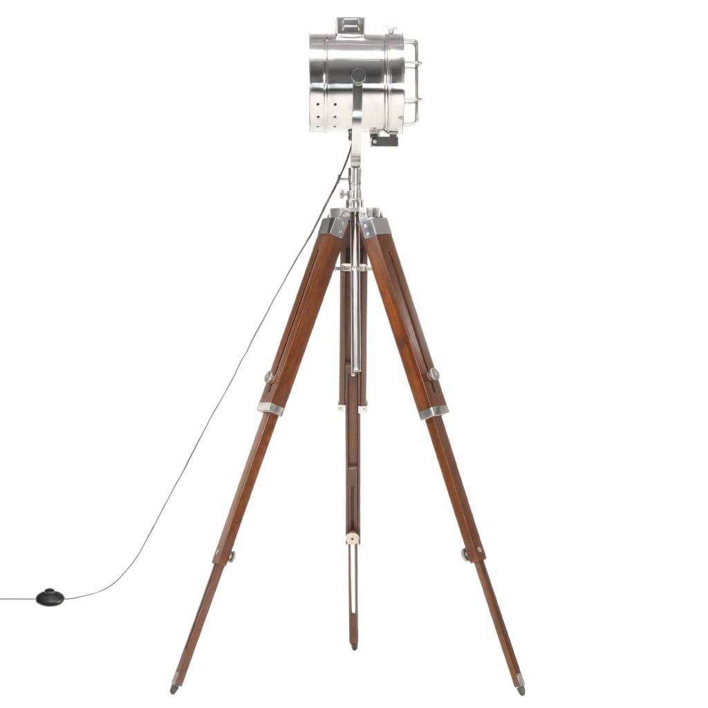 vidaXL Stehleuchte Dreibein Massivholz Mango 165 cm