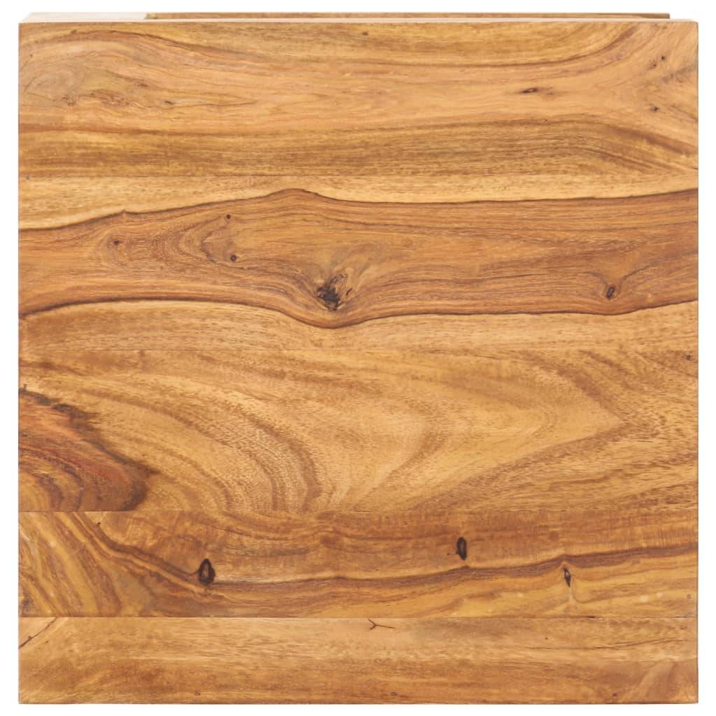 vidaXL Couchtisch 45x45x40 cm Massivholz Akazie