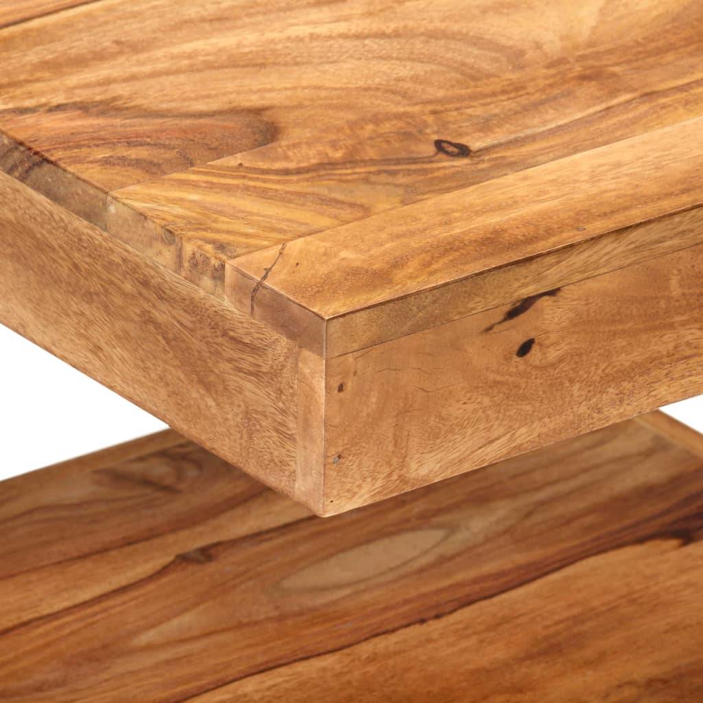 vidaXL Couchtisch 45x45x40 cm Massivholz Akazie
