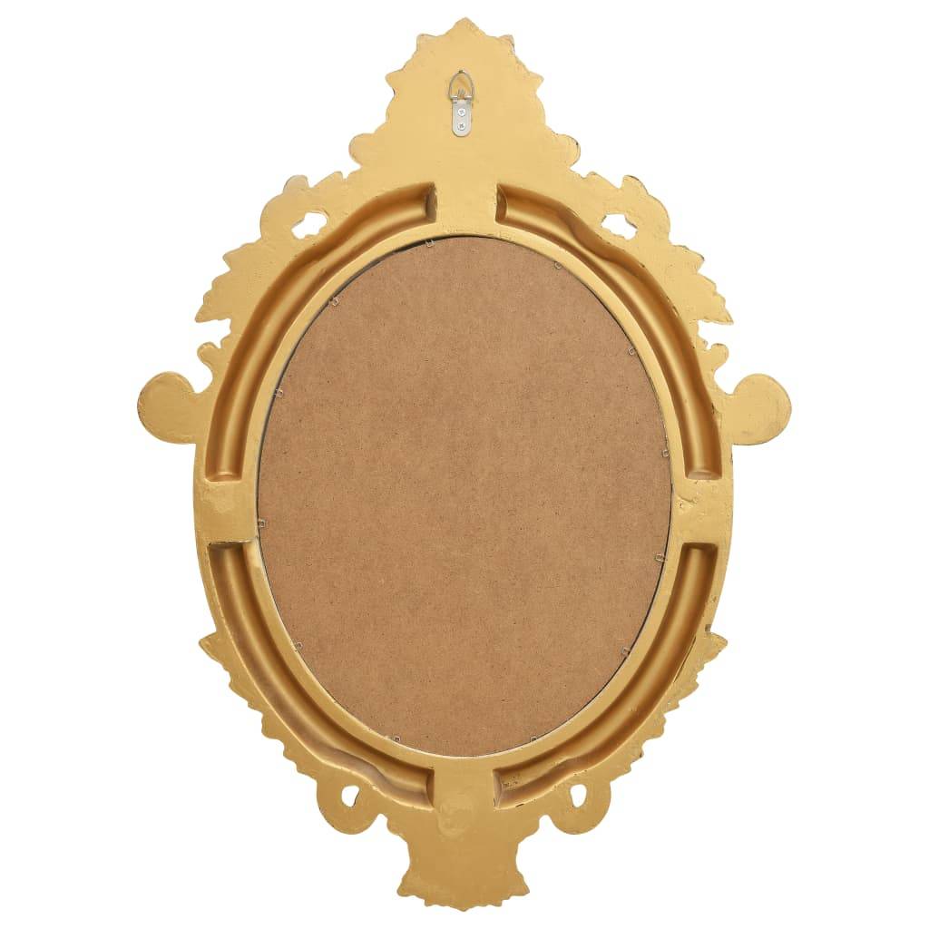 vidaXL Wandspiegel im Schloss-Stil 56x76 cm Golden