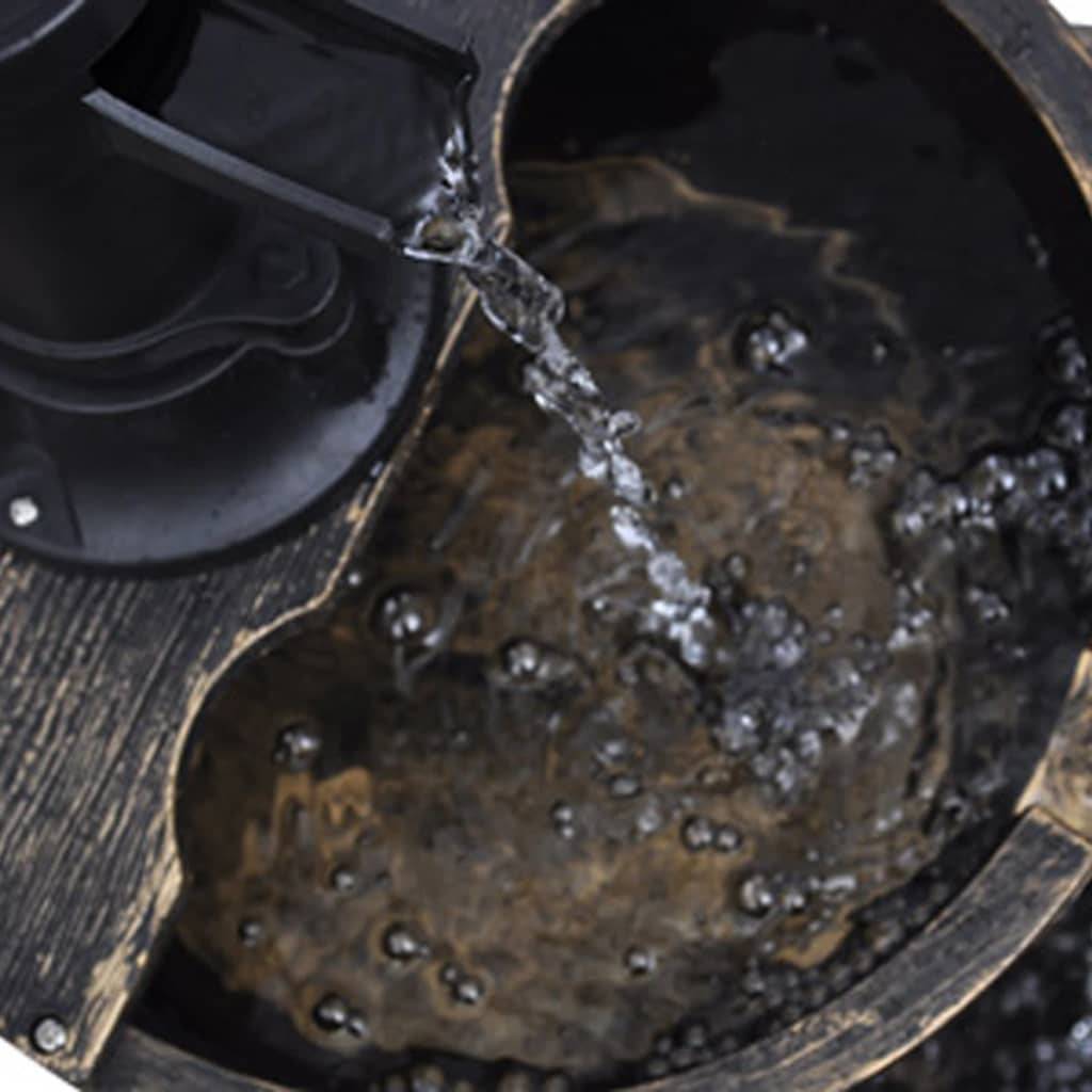 vidaXL Kaskadenbrunnen Handwasserpumpe-Design