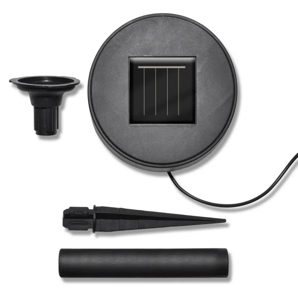 vidaXL Solarkugel 3 LED Gartenleuchten mit Erdspießen & Solarmodul