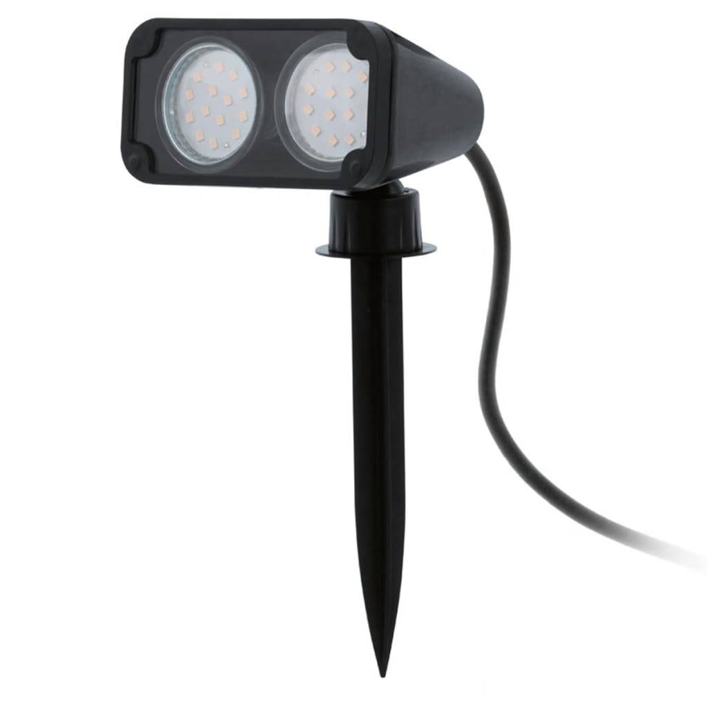 EGLO LED-Gartenstrahler Nema 1 6 W Schwarz 93385
