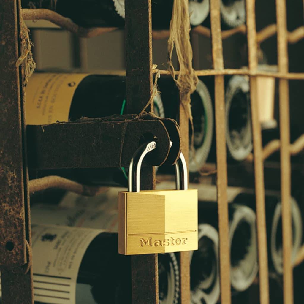 Master Lock Vorhängeschloss Massivmessing 40 mm 140EURD