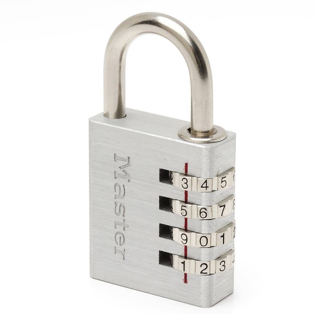 Master Lock Kombinations-Vorhängeschloss Aluminium 40 mm 7640EURD
