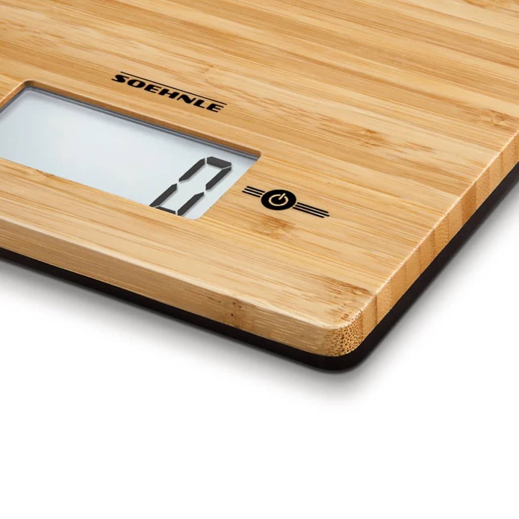 Soehnle Küchenwaage Bamboo 5 kg Braun 66308