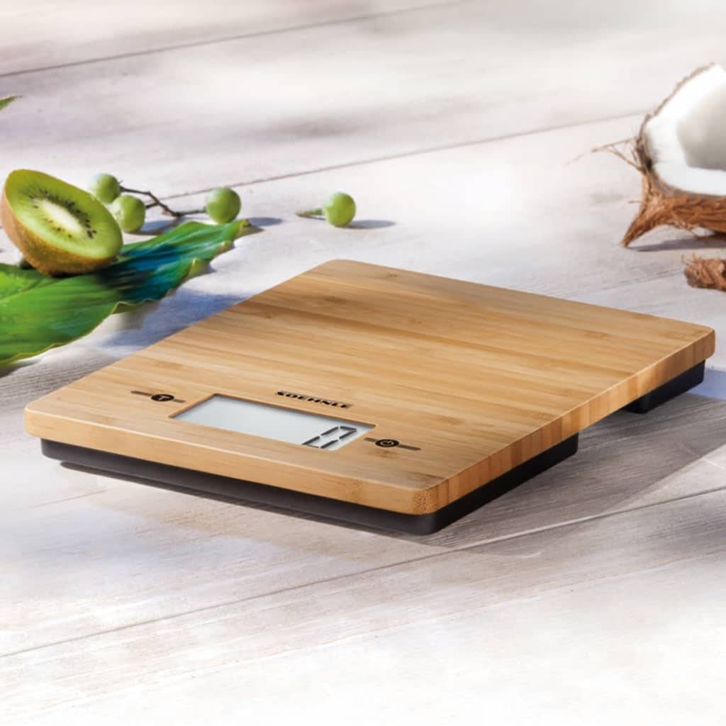 Soehnle Küchenwaage Bamboo 5 kg Braun 66308