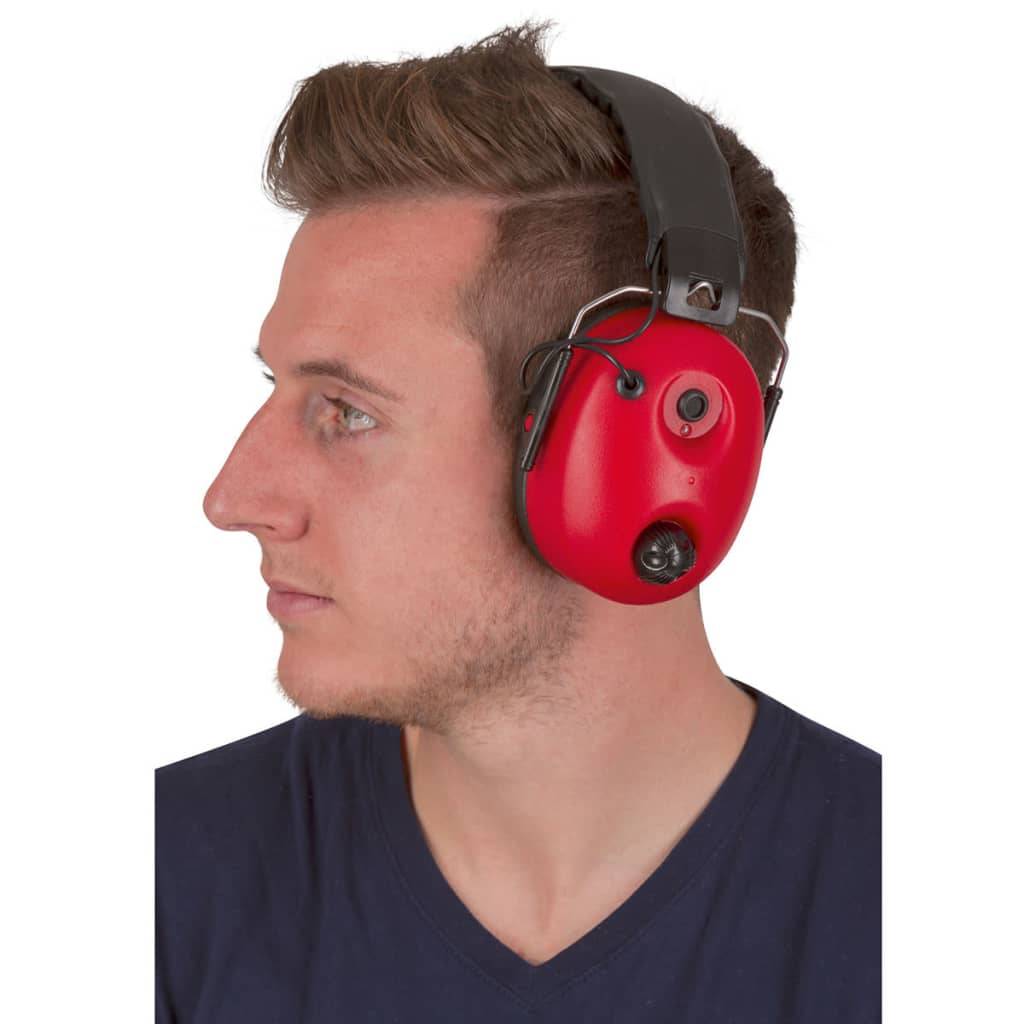 Kerbl Gehörschutz Noise-Cancelling Rot und Schwarz 34490